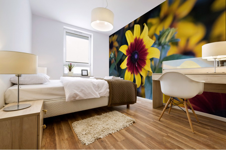 Margurerite eclatante Mural print