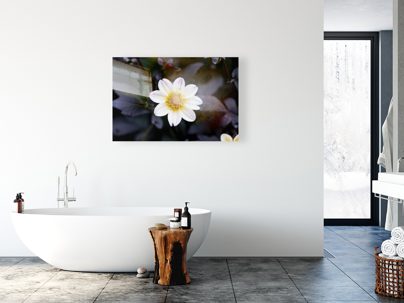 Fleur naturel Reproduction