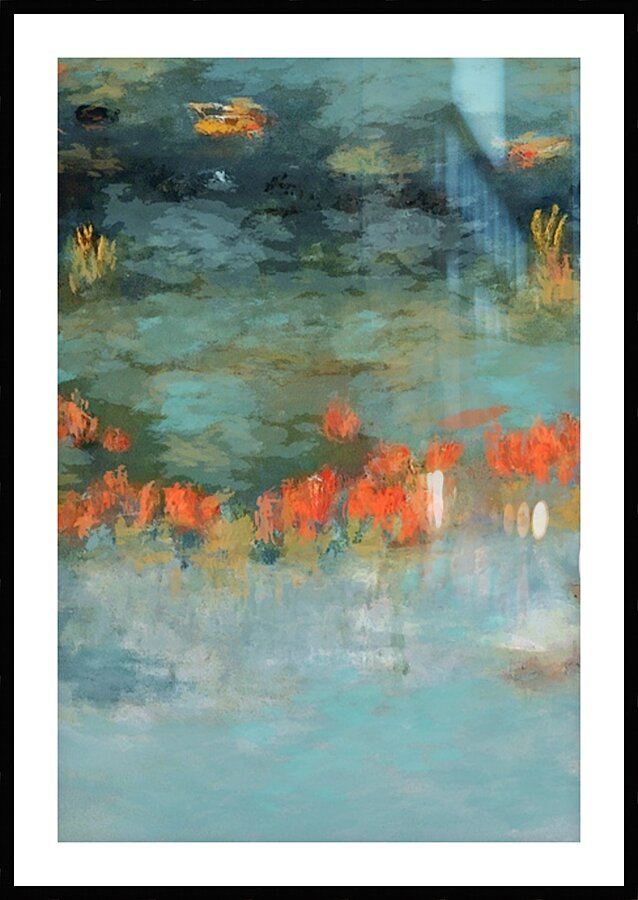 Gardenias Picture Frame print