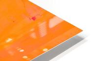 Abstrait  Orange-Rouge HD Metal print