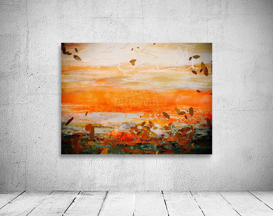 Jardin orange Wall Preview