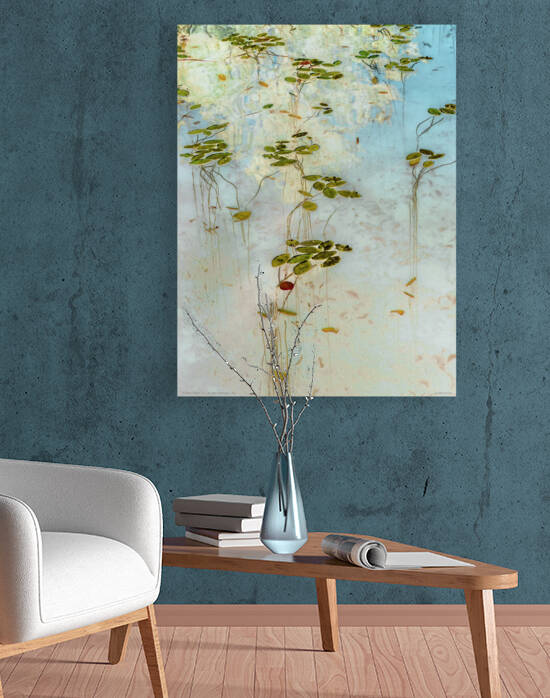 À fleur d eau VI Lac des Français QC 2017 by Jean Grothe artiste photographe