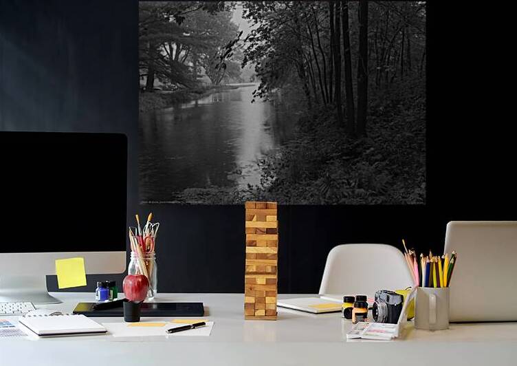 Jours de pluie jours tranquilles IV Waterloo by Jean Grothe artiste photographe