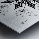 Dandelion Metal print