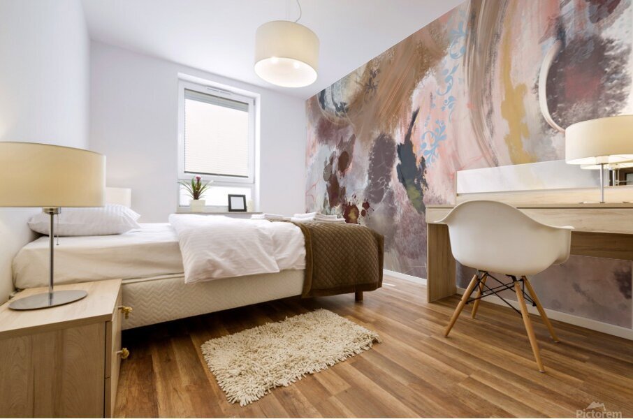 The sun  Mural print