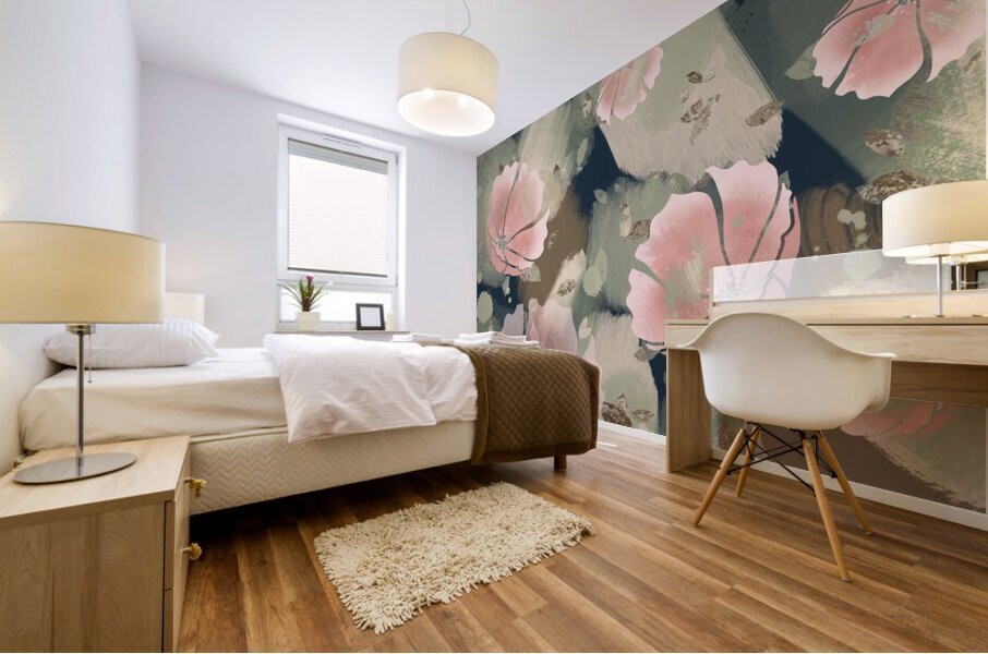 Garden Serenity Mural print