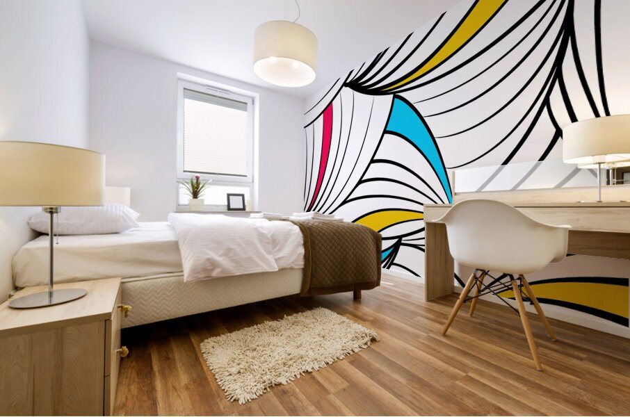Organic Flow Mural print