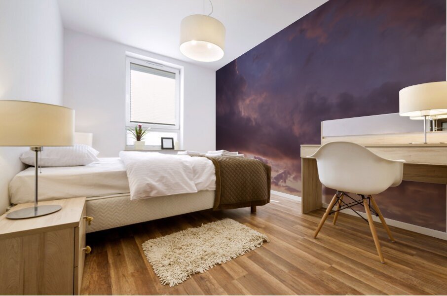 Clouds Mural print