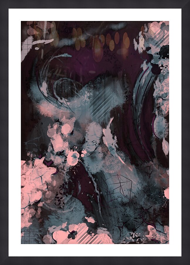 The night Picture Frame print