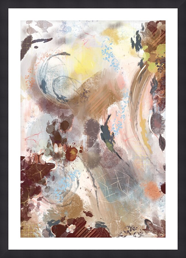 The sun  Picture Frame print