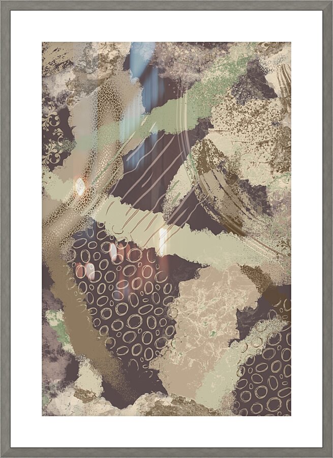 Harmony Dark Picture Frame print