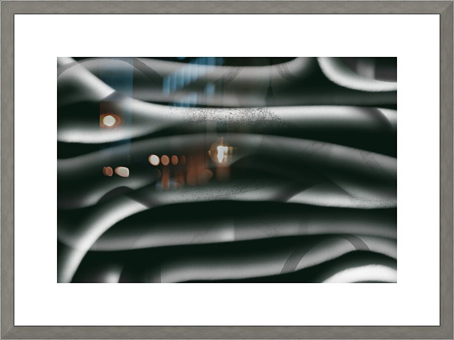 Desert Silver Picture Frame print
