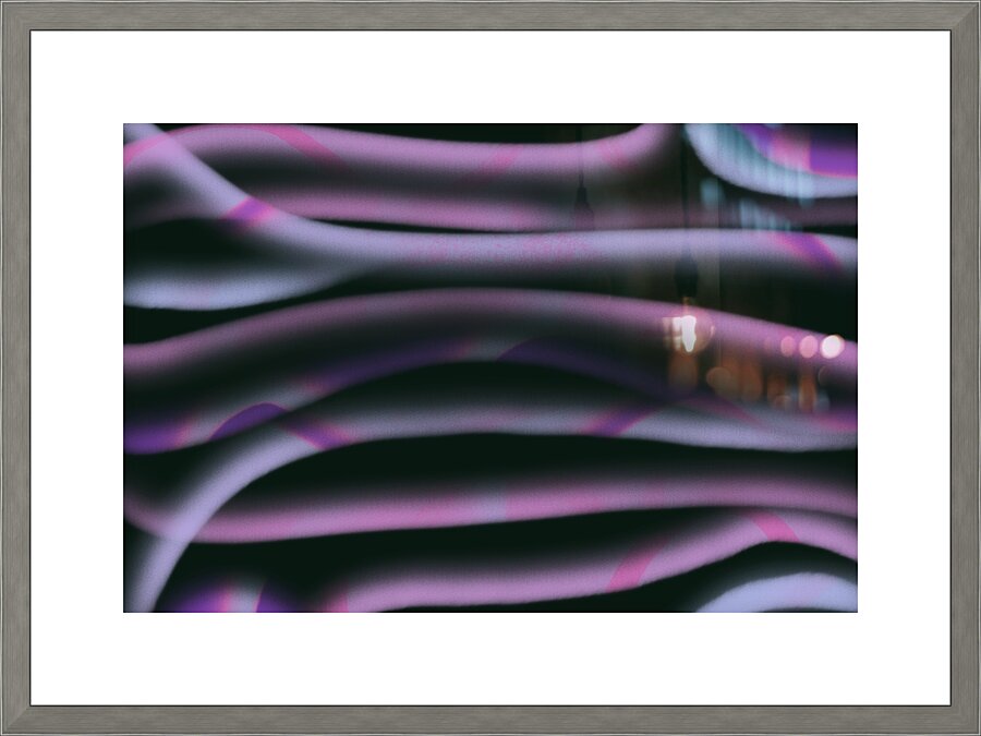 Desert Purple Picture Frame print