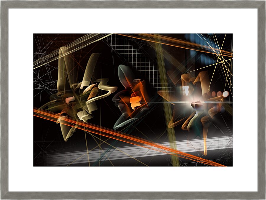 Ignition Dark Picture Frame print