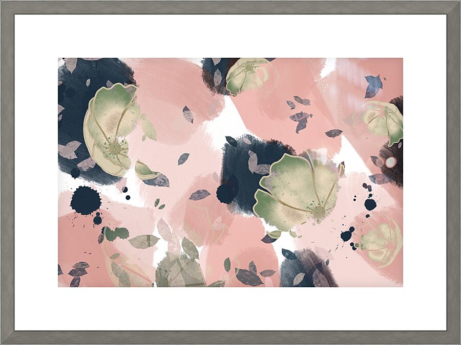 Garden Serenity Picture Frame print