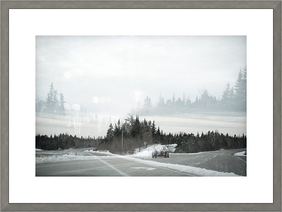 Collage Picture Frame print