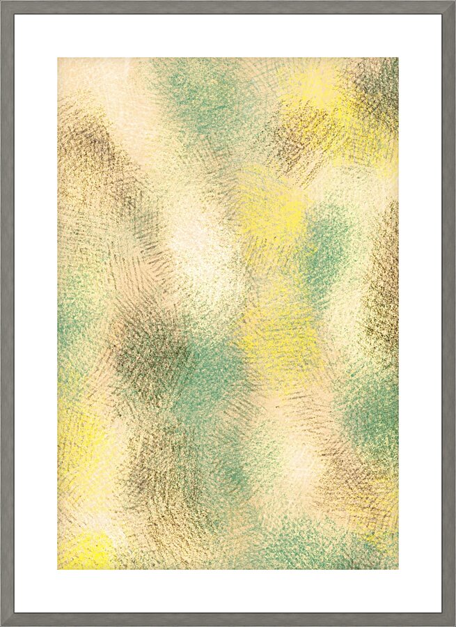 Impressions Yellow Picture Frame print