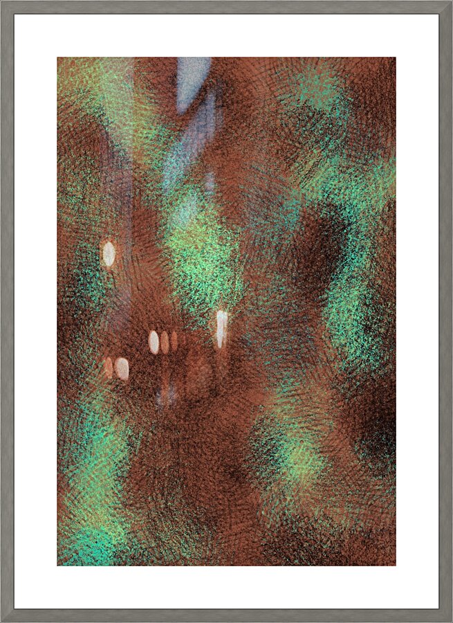 Impressions Brown Picture Frame print