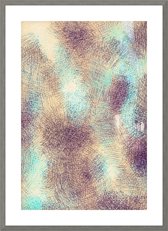 Impressions Purple Picture Frame print