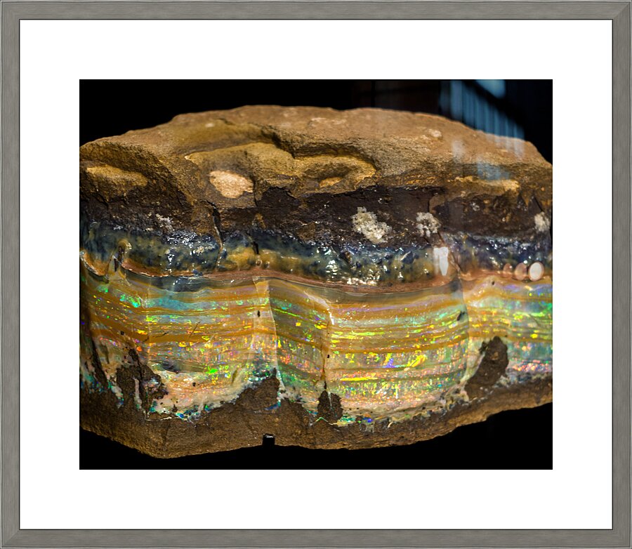 Gemstone Picture Frame print