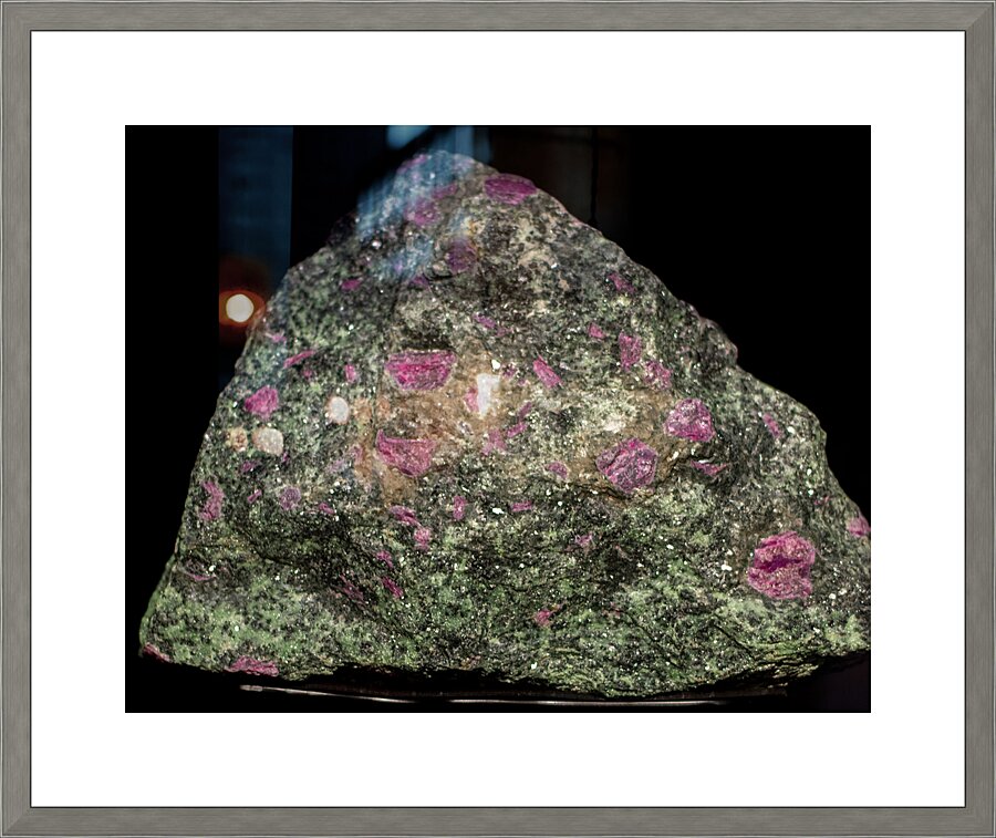 Gemstone Picture Frame print