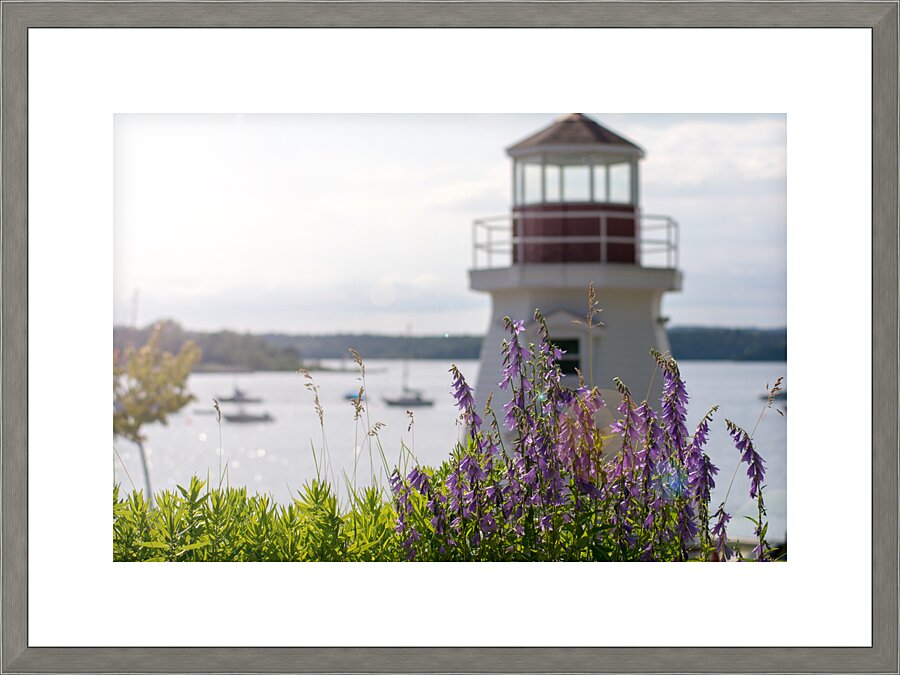 Renforth Lighthouse Rothesay NB Picture Frame print