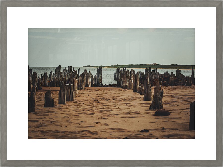 PEI Beach Picture Frame print