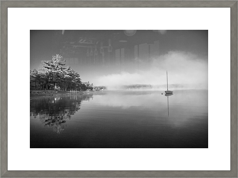 Lake in Nova Scotia Picture Frame print