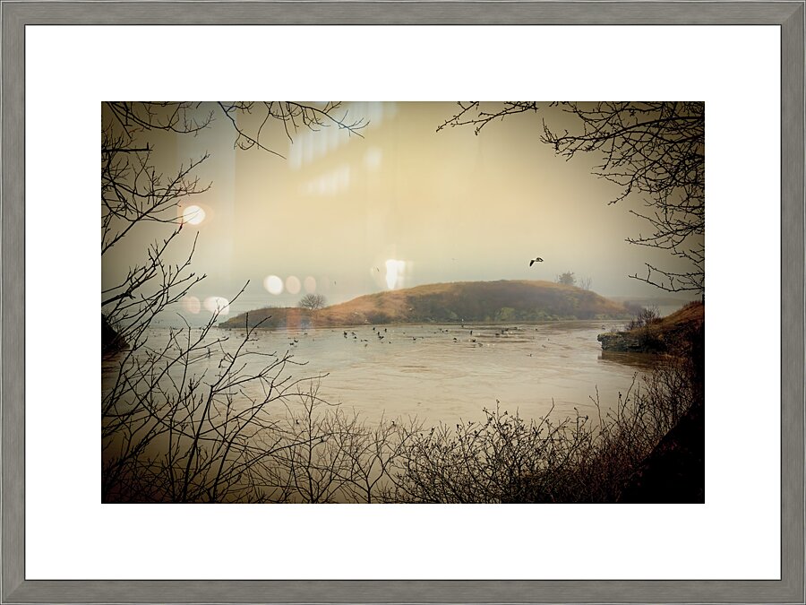 Island  Picture Frame print