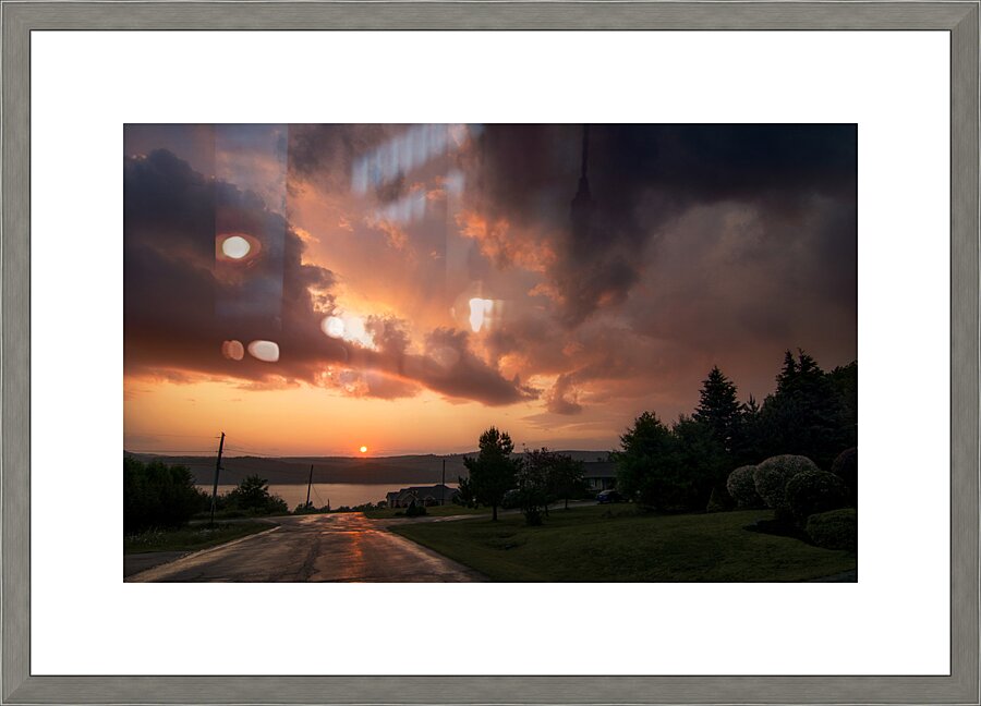 Clouds Picture Frame print