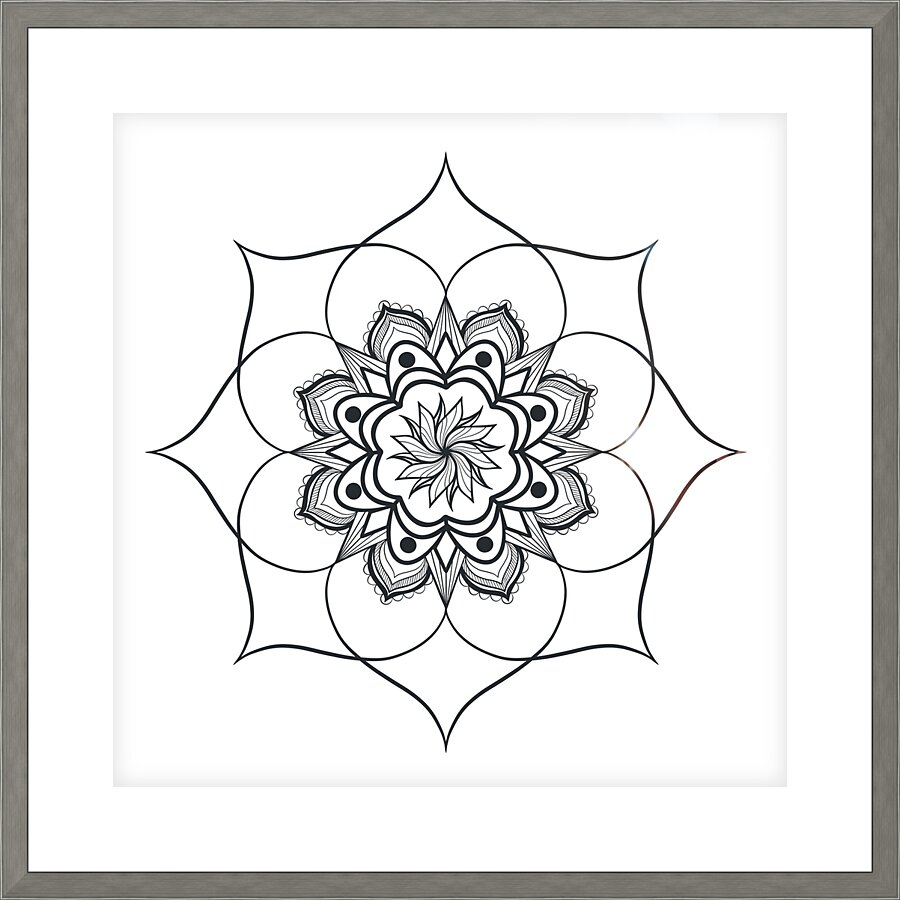 Balance & Flow Picture Frame print