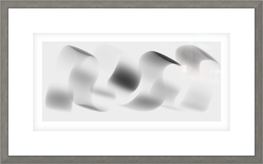 Ethereal Waves Picture Frame print