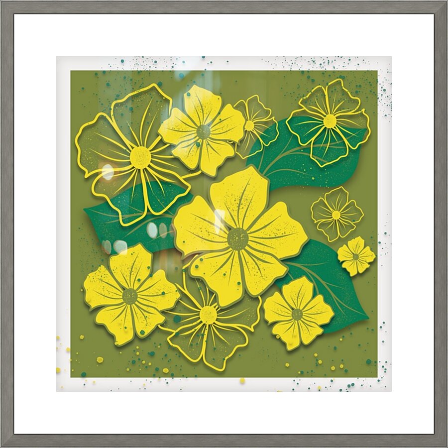 Spring Picture Frame print