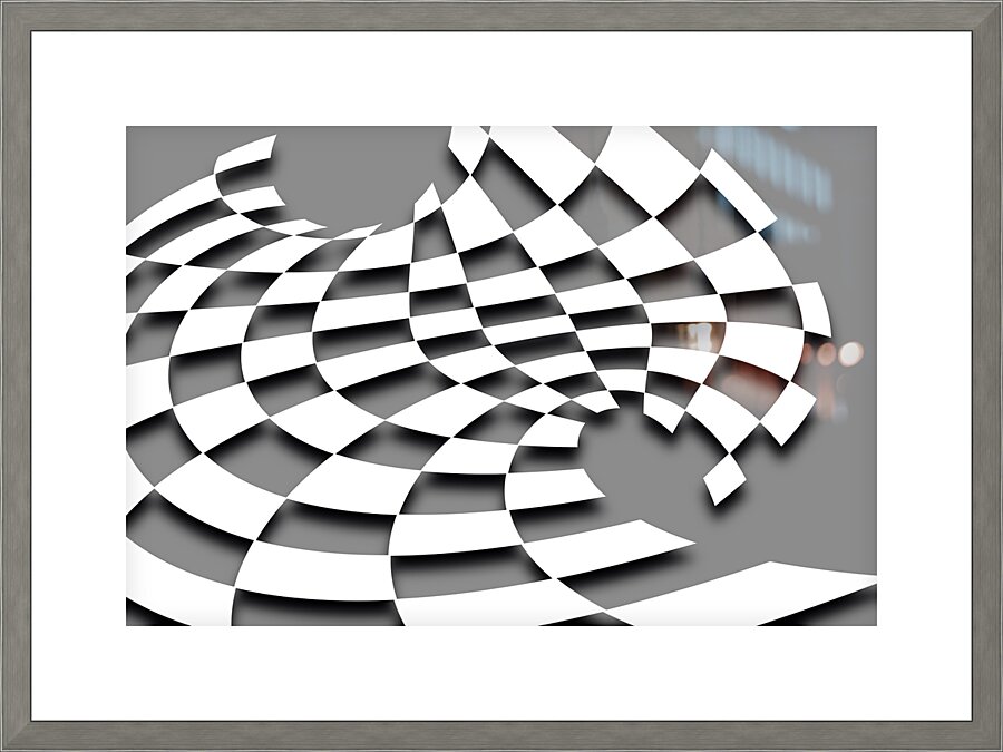 Fractured Reality Picture Frame print