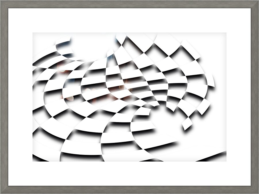Fractured Reality Picture Frame print
