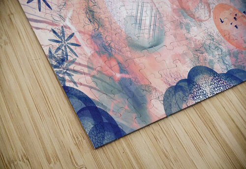 Whimsical Blue Olena Ivanova puzzle