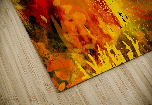 Neon Jungle Orange Olena Ivanova puzzle