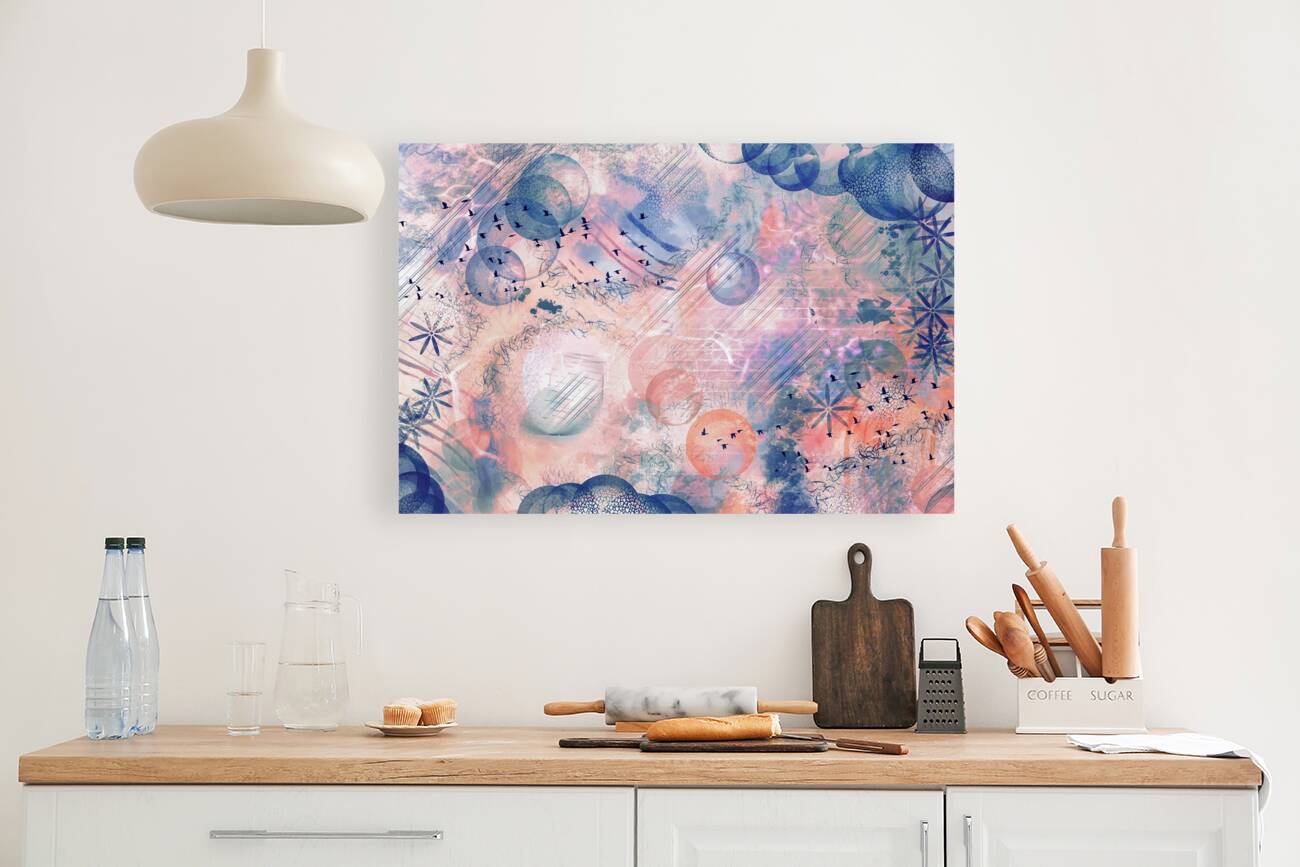 Whimsical Blue Reproduction