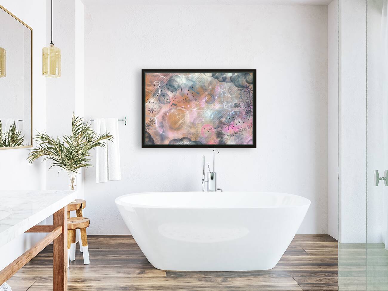 Whimsical Pink Reproduction