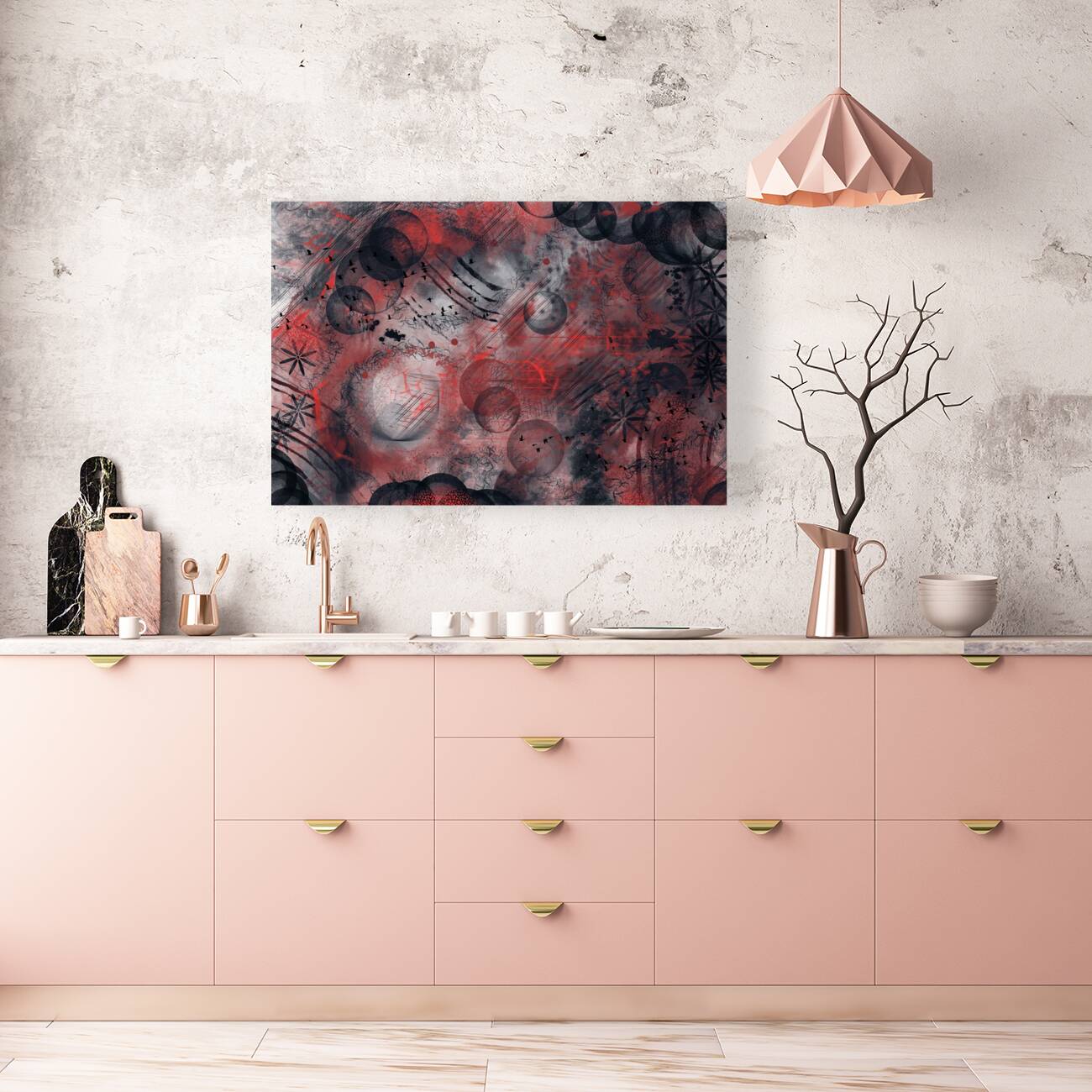 Whimsical Red  Reproduction