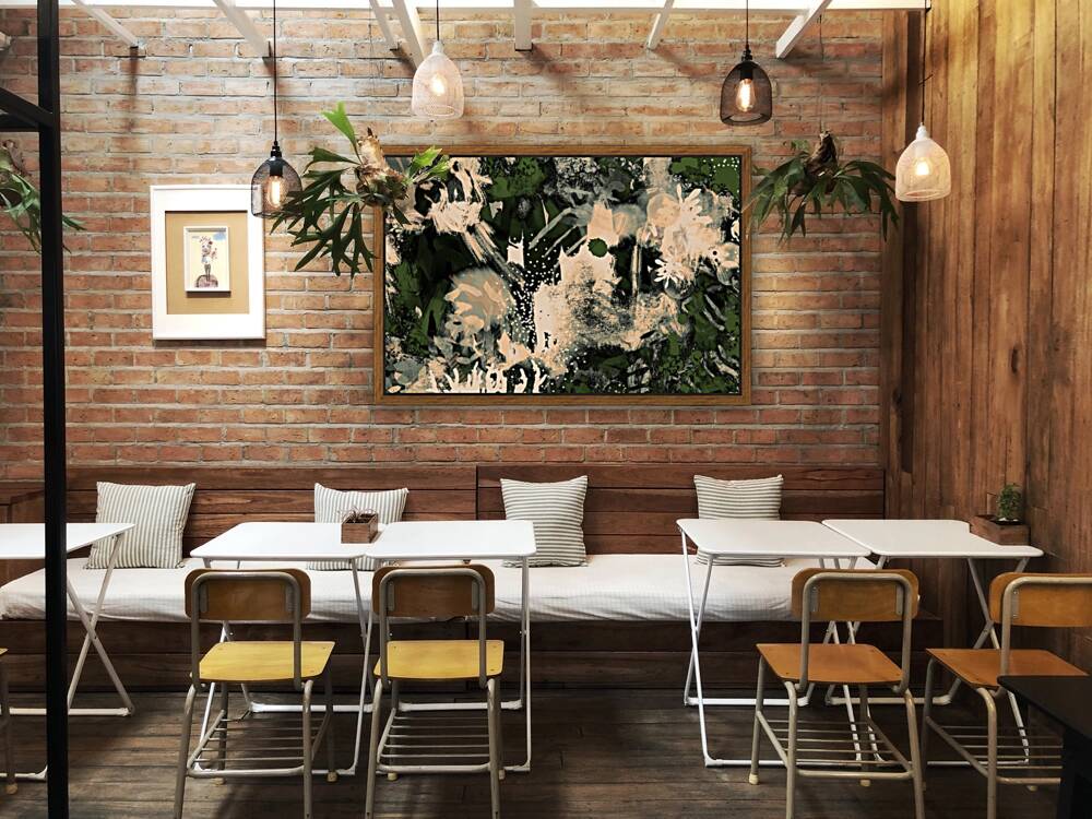 Neon Jungle Green Reproduction