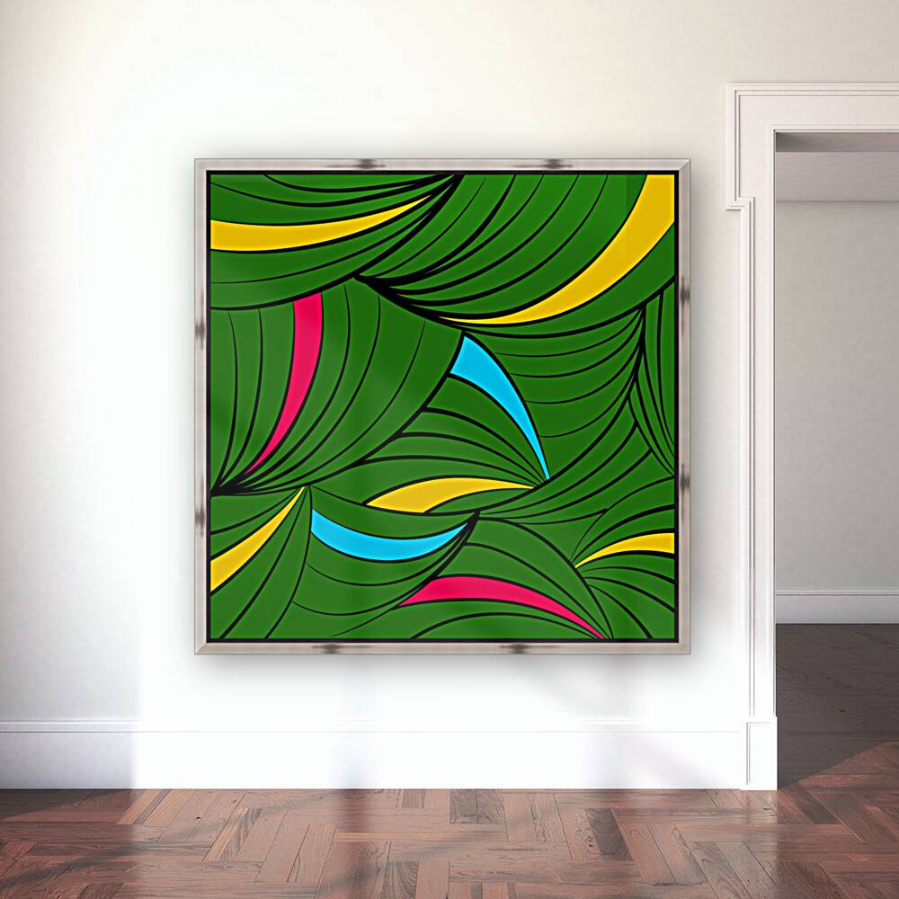 Organic Flow Green Reproduction