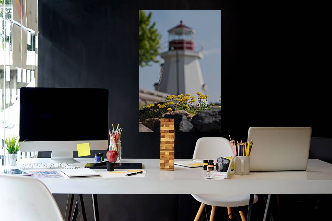 Renforth Lighthouse Rothesay NB Reproduction