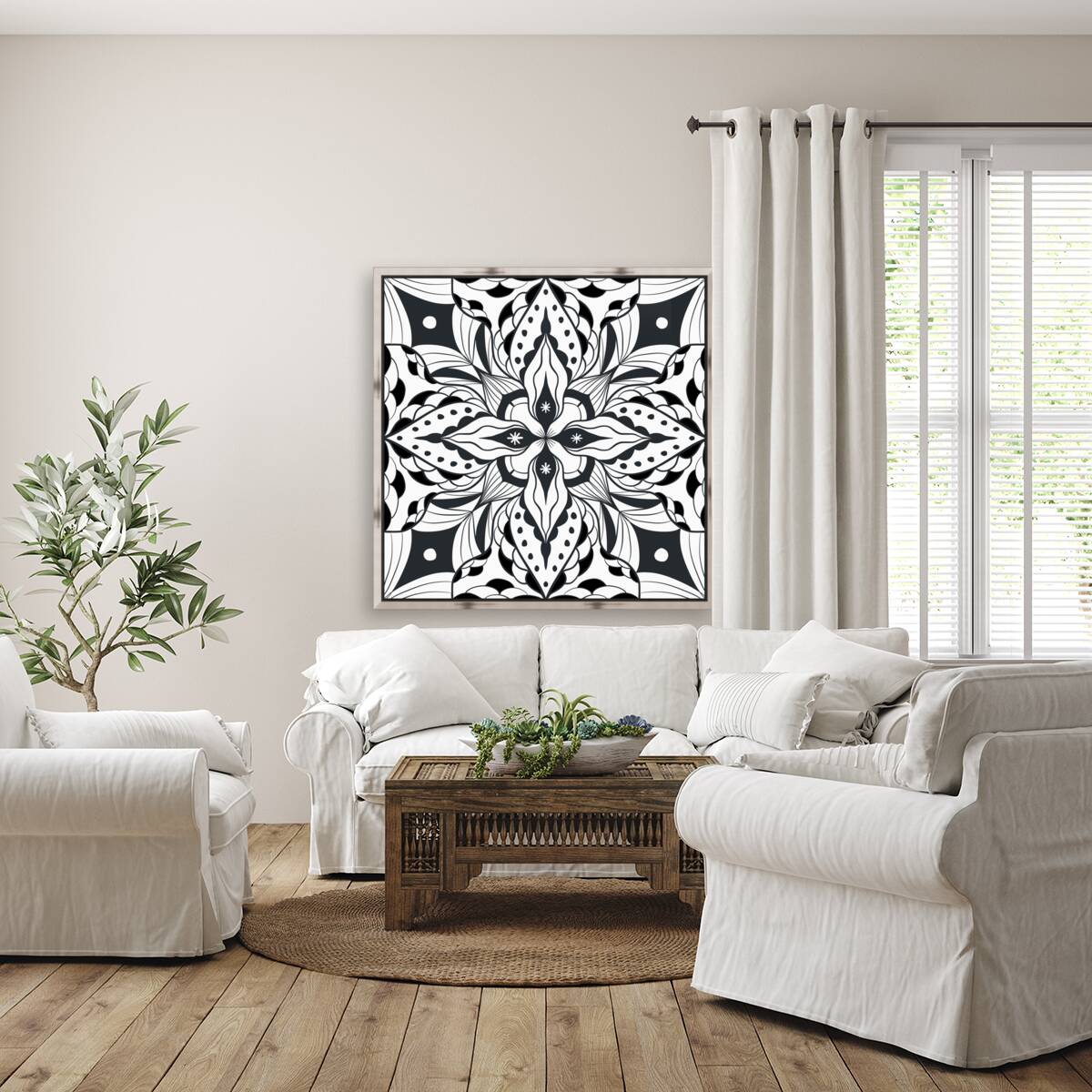 Floral Illusion Reproduction