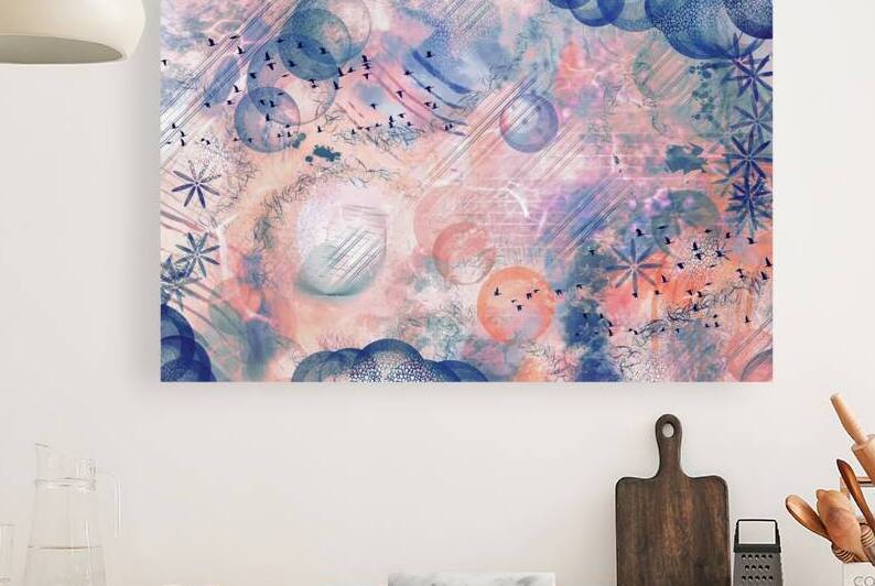 Whimsical Blue by Olena Ivanova