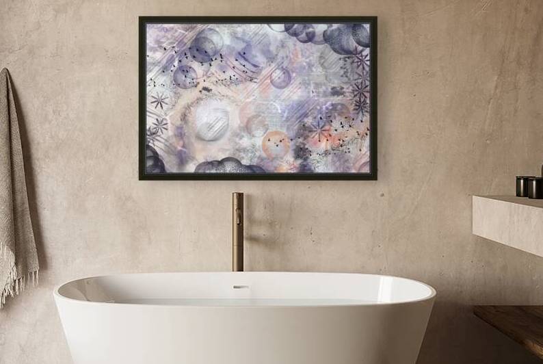 Whimsical Grey by Olena Ivanova