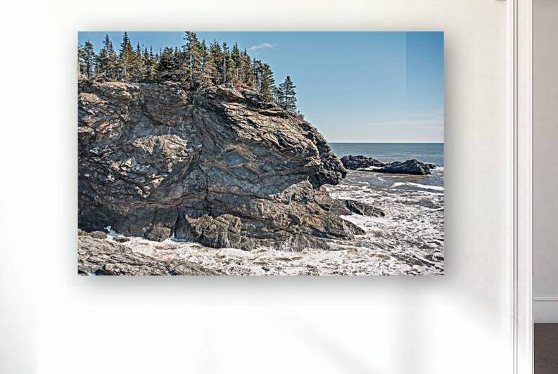Split Rock Trail Saint John New Brunswick by Olena Ivanova