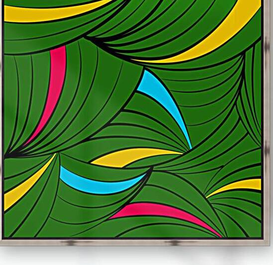 Organic Flow Green by Olena Ivanova