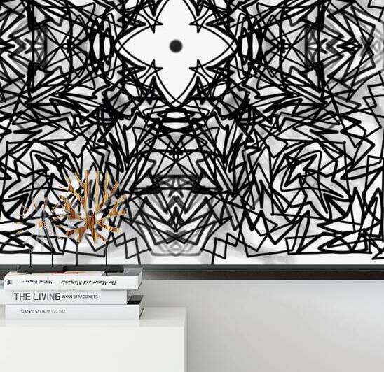 Monochrome Chaos by Olena Ivanova