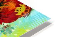 Abstract Petrykivka HD Metal print